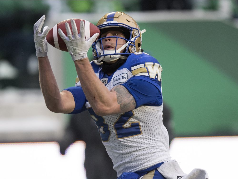 CFL playoffs: Bombers beat Roughriders on pass off goal post