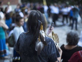 Sixties Scoop survivors rallied in 2016 in support of a class-action lawsuit. Ottawa settled the suit for $800 million. Now Metis and non-status Indians who were not part of the settlement are suing.