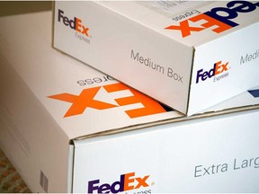 Fedex packages.