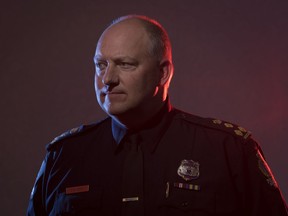 Regina Police Service Chief Evan Bray after his year-end review interview with the Leader-Post in Regina.