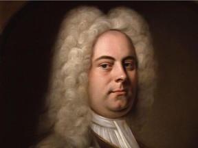 George Frederick Handel, as painted by Balthasar Denner, circa 1728.