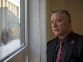 BESTPHOTO SASKATOON,SK--JANUARY 08/2019-0109 Humboldt- Kevin Garinger, Director of Education for Horizon School Division, stands for a photograph in his office in Humboldt, SK on Tuesday, January 8, 2019. Garinger is also the former Humboldt Broncos President.