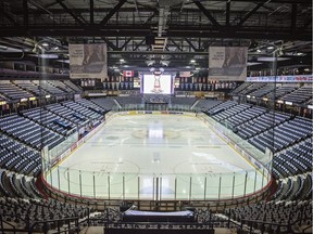 The Brandt Centre, shown in this file picture, sits empty while the Regina Pats await word on the 2020-21 season.