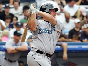 Matt Stairs, shown with the Toronto Blue Jays in 2007, will be the guest speaker at the Regina Red Sox dinner on April 27.