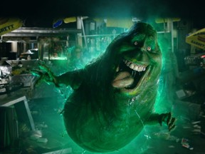 Slimer from Ghostbusters.