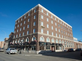 The Grant Hall Hotel on Moose Jaw's Main Street.