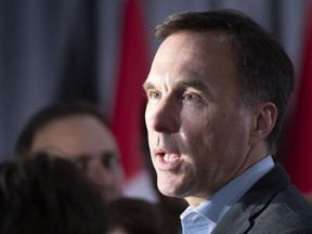 Finance Minister Bill Morneau arrives for a cabinet meeting in Sherbrooke, Que., Wednesday, Jan. 16, 2019. Morneau says the federal government is looking at ways to make home-buying more affordable for millennials.THE CANADIAN PRESS/Paul Chiasson