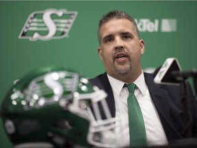 Newly appointed Saskatchewan Roughriders general manager Jeremy O'Day