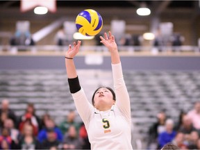 University of Regina Cougars setter Satomi Togawa was named a Canada West first-team all-star Tuesday.