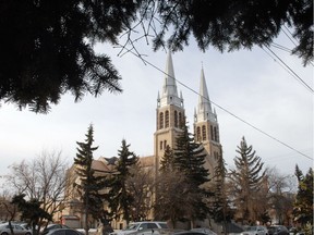 REGINA, SK: NOVEMBER  29, 2011 -- Holy Rosary Cathedral at 2104 Garnet Street in Regina on, Nov 29, 2011.  For QC Neighbours. (Don Healy / Leader-Post)  (Story by Ashley Martin)