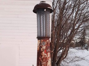 An antique gas pump was stolen from a property in Pasqua, Saskatchewan on Feb. 17.