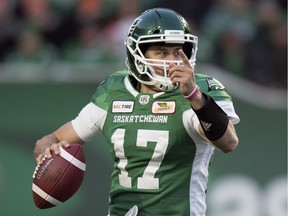 Zach Collaros is preparing for his second season as the Saskatchewan Roughriders' starting quarterback.