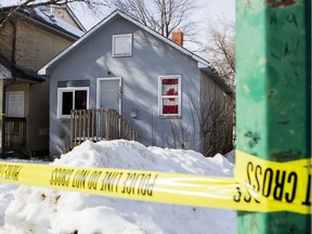 The death of a 31-year-old man on March 12, 2019 was investigated by Saskatoon police as the city's second homicide of the year. Investigators taped off areas in the 100 block of Avenue Q South and the 200 block of Avenue S South in Saskatoon on March 13, 2019.