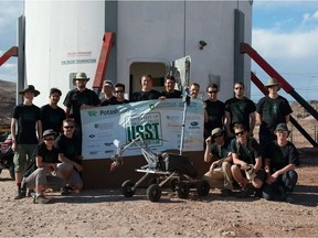 The award-winning University of Saskatchewan Space Design Team is among the many student groups that receive support from APEGS. (Supplied photo)