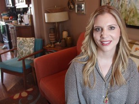 Jennifer Shantz, the owner of Thistle and Clover Vintage, can be seen inside of her home on March 13, 2019. Shantz wants to bring high-qaulity antiques and vintage items to collectors in Saskatoon, saying she's always on the hunt for unique and rare items for her Instagram business.