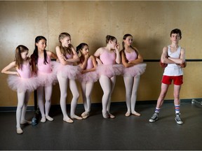 The cast from the Vancouver Arts Club's 2016 production of Billy Elliot. Regina's Globe Theatre presents the musical next season.