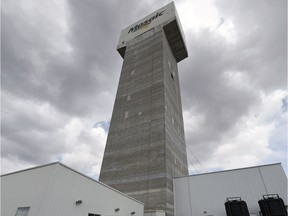 Mosaic Co.'s K3 mine near Esterhazy, Sask. The U.S. company operates three of Saskatchewan's 10 potash mines.