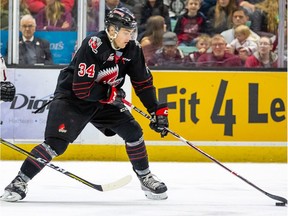 The Moose Jaw Warriors' Carson Denomie is to play against the hometown Regina Pats on Friday at the Brandt Centre and Saturday at Mosaic Place.