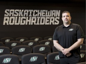 Jeremy O'Day is in his first few months as the Saskatchewan Roughriders' general manager and vice-president of football operations.