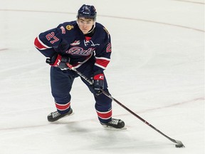 Import defenceman Nikita Sedov was a rookie with the 2018-19 Regina Pats.