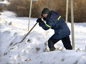 Many people will help their neighbours by shovelling public walkways when city crews can't get to them.