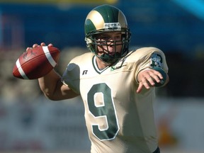Quarterback Teale Orban was a two-time Canada West player of the year with the University of Regina Rams.