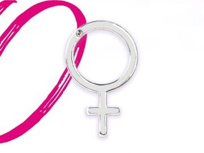 As part of an International Women's Day initiative, Hillberg & Berk has launched a new pin. The Venus pin retails for $45 and the sale of one will provide a woman or a girl with a six-month supply of feminine hygiene products. Photo supplied by Hillberg & Berk.