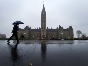 Parliament Hill in Ottawa.