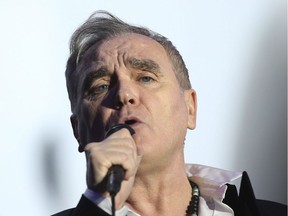 British singer and songwriter Morrissey performs at the Vive Latino music festival in Mexico City, Saturday, March 17, 2018. Morrissey is ending his boycott of Canada with plans for a spring tour.