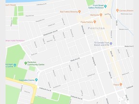 Penticton RCMP are dealing with a "serious and unfolding incident" and are asking those downtown to shelter inside on Monday morning. The affected area is bordered by Eckhardt Avenue and Lakeshore Drive, and Main Street and Power Street.