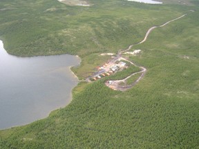 An exploration camp at Cameco Corp.'s Millennium uranium project, one of several under development by the Saskatoon-based mining company.