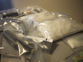 The Saskatchewan RCMP seized more than 2,000 grams of crystal methamphetamine as part of an investigation into the criminal drug trade that started in December of 2018. On Monday, Sgt. Jason Kerr of the RCMP's Federal Serious and Organized Crime North unit provided an update on its investigation, which resulted in the seizure of numerous pieces of property, including stolen vehicles, loaded handguns and more than $10,000 in cash.