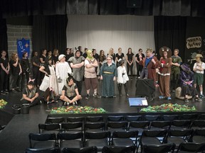 Michael A. Riffel High School students take part in That's Possible Theatre group's production of Shrek Jr. in Regina.