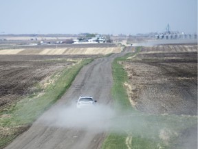 Members of the Regina Police Service and the RCMP during the search for suspects in a series of shooting incidents in May 2019.