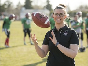Alicia Dorwart is the general manager of the Western Women's Canadian Football League's Regina Riot.