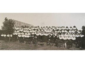 The Ursulines of Prelate in 1955.