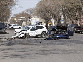 Two vehicles were involved in a serious collision at the intersection of Dewdney Avenue and Rae Street in Regina. The Regina Police Service have both lanes of Dewdney Avenue closed down from Retallack Street to Angus Street as they investigate the scene.