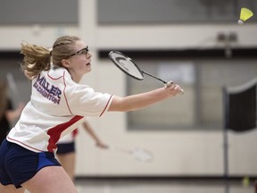 Alison Wood of Miller is to compete at the Saskatchewan High Schools Athletic Association badminton championships Saturday in Swift Current.