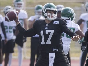 Zach Collaros will be at the controls of a conservative Saskatchewan Roughriders offence in 2019.