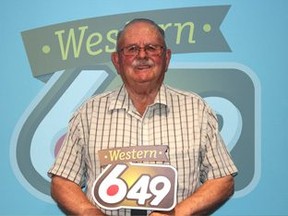 Western 649 lottery winner Louis Larson.