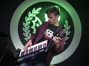 Brennan Koshykowski, a 16-year-old student at School of Rock Regina, will play keys during a School of Rock AllStars tour through the northeast United States in July.