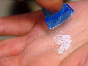 Crystal meth at a safe injection site in B.C.
