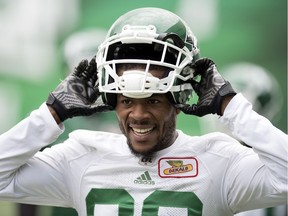 Saskatchewan Roughriders return man Christion Jones has been traded to the Edmonton Eskimos