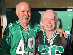 Minnesota-based Roughriders fan Terry McEvoy and his wife Maura are celebrating 25 years since they first watched the Green and White in person.