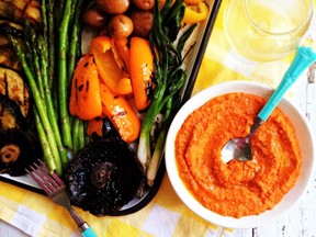 Romesco sauce makes a great dip for grilled summer vegetables. (Renee Kohlman)