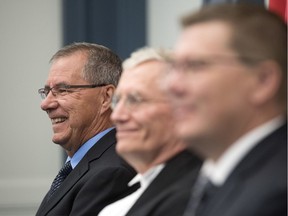 Russell B. Mirasty, left, was officially sworn in as Saskatchewan's 23rd Lieutenant Governor at a ceremony held at Government House in Regina.