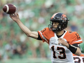 Quarterback Mike Reilly and the B.C. Lions have endured a tough start to the 2019 CFL season.