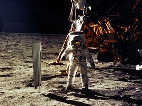 The Apollo 11 moon landing inspired a new generation to get involved in science. Astronaut Edwin Aldrin Jr., as photographed by Astronaut Neil Armstrong, is conducting experiments on the moon July 20, 1969.