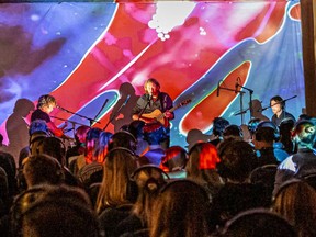 Close Talker performed its first 3D-360 Silent Headphone Concert during the Saskatchewan Jazz Festival, at the Bessborough Hotel in Saskatoon, on June 27, 2019. Multimedia artist Lindsey Rewuski created visual projections.