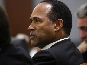 LAS VEGAS - SEPTEMBER 25:  O.J. Simpson listens to testimony during his trial at the Clark County Regional Justice Center September 25, 2008 in Las Vegas, Nevada. Simpson and co-defendant Clarence "C.J." Stewart are standing trial on 12 charges, including felony kidnapping, armed robbery and conspiracy related to a 2007 confrontation with sports memorabilia dealers in a Las Vegas hotel.